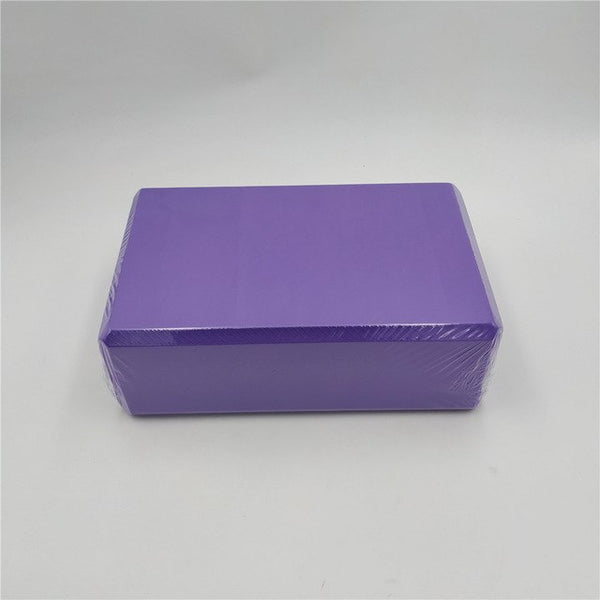 12 colors EVA Yoga Block Brick Sports Exercise Gym Foam Workout Stretching Aid Body Shaping Health Training Fitness unisex A