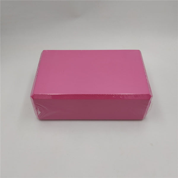 12 colors EVA Yoga Block Brick Sports Exercise Gym Foam Workout Stretching Aid Body Shaping Health Training Fitness unisex A