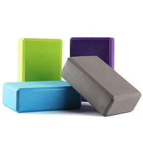 EVA Yoga Block Brick Sports Exercise Gym Foam Workout Stretching Aid Body Shaping Health Training Fitness Brick Q