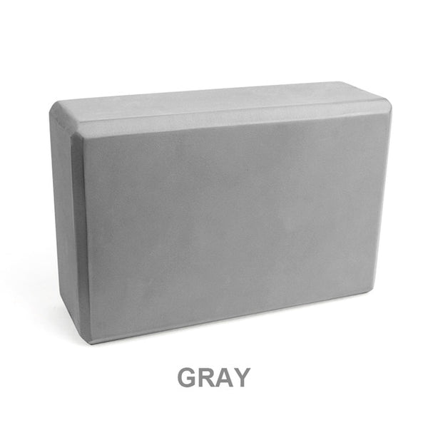 EVA Yoga Block Brick Sports Exercise Gym Foam Workout Stretching Aid Body Shaping Health Training Fitness Brick Q