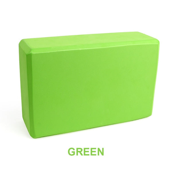 EVA Yoga Block Brick Sports Exercise Gym Foam Workout Stretching Aid Body Shaping Health Training Fitness Brick Q