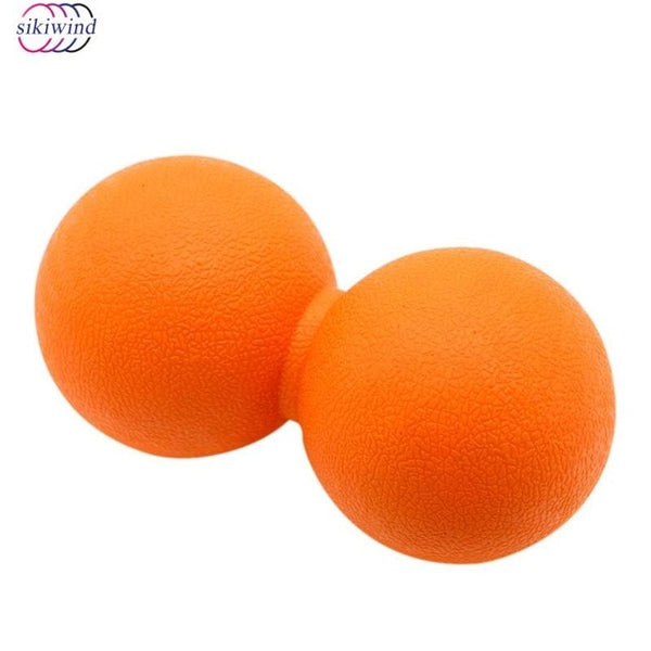 Fitness Yoga Massage Ball TPE Lacrosse Crossfit Peanut Therapy Gym Relaxing Exercise  Release Muscle Sport Fitness Massage Ball