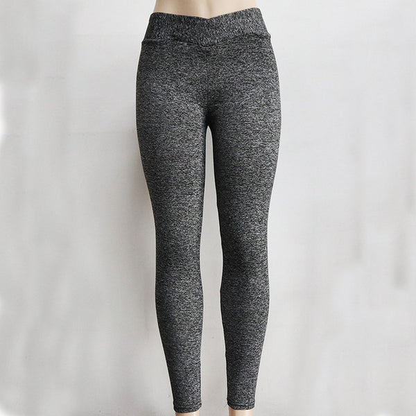 Hip Push Up High Waist Women Yoga Pants Solid Sport Leggings Workout Gym Running Slimming Sport Pants