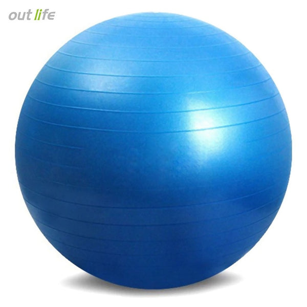 Outlife New 65cm Health Fitness Yoga Ball 5 Color Utility Anti-slip Pilates Balance Yoga Balls Sport Fitball Proof Gym Fitness