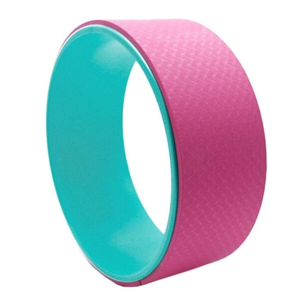 TPE Yoga Circles Pilates Professional Waist Shape Bodybuilding ABS Gym Workout Yoga Wheel Back Training Tool For Fitness Dance