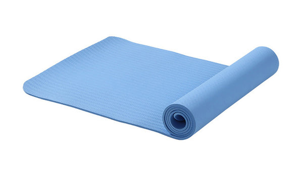 6MM TPE Non-slip Yoga Mats For Fitness Tasteless Brand Pilates Mat 8Color Gym Exercise Sport Mats Pads with Yoga Bag Yoga Strap