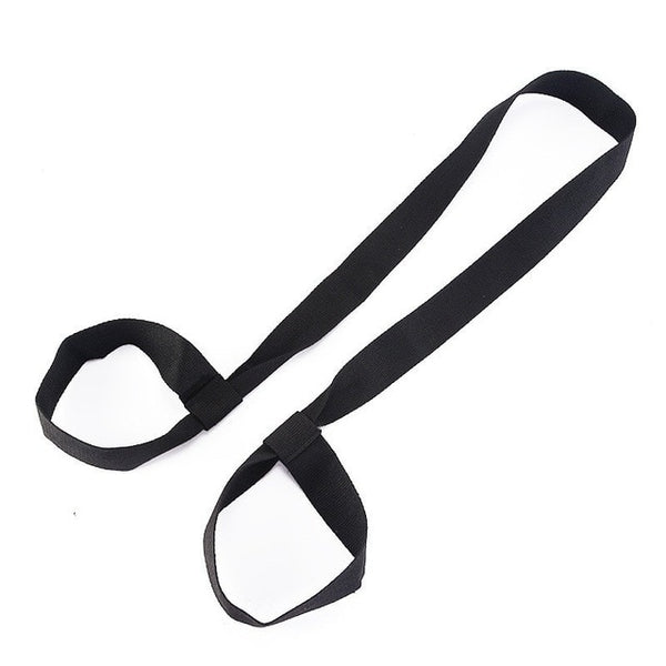 Portable Yoga Mat Sling Sports Canvas Belt Fitness Gym Adjustable Carrier Shoulder Carry Strap
