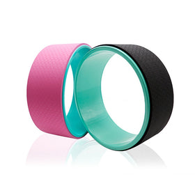 ABS Gym Workout Yoga Wheel Back Training Tool TPE Yoga Circles Pilates Professional Waist Shape Bodybuilding For Fitness Dance