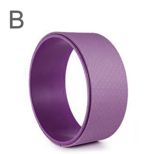 ABS Gym Workout Yoga Wheel Back Training Tool TPE Yoga Circles Pilates Professional Waist Shape Bodybuilding For Fitness Dance