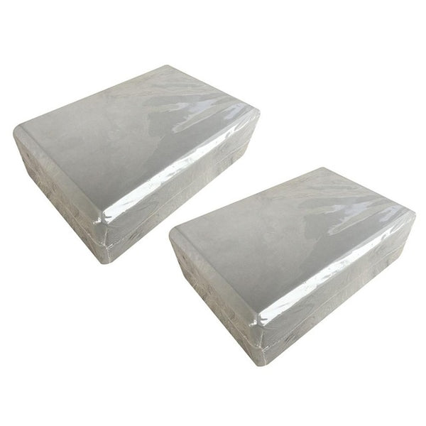 2 Pcs 8 Colors EVA Yoga Cork Block Pilates Foam Brick Home Stretch Gym Fitness Exercise Tool Washable Portable #4D25
